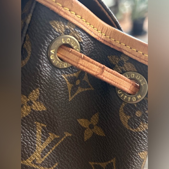 Vintage Louis Vuitton mini Montsouris Backpack.W/ Entrupy cert of authenticity - Picture 11 of 14